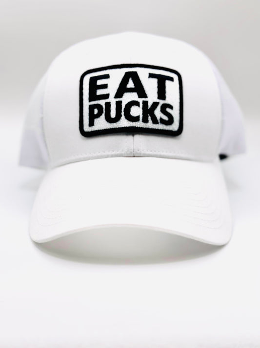 X Series: EAT PUCKS Trucker Hat